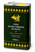 Latta Olio Extra Vergine di Oliva Biologico Sicìa 3L